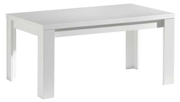 Esstisch MONZI in  Lack weiß matt aus Holz