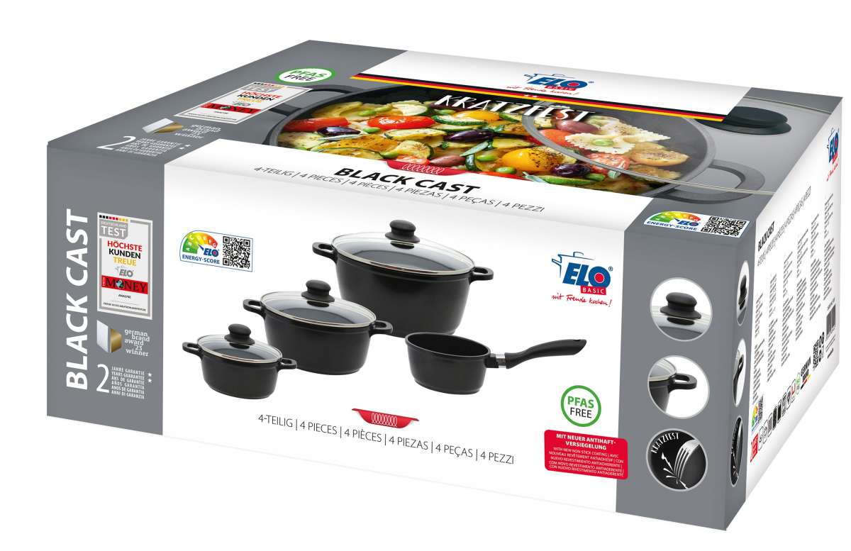 Topf-Set ELO BLACK CAST | Töpfe & Pfannen | Kochen & Genießen | Accessoires