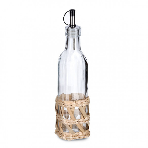 Essig-/Ölflasche BOHO in transparent aus Glas