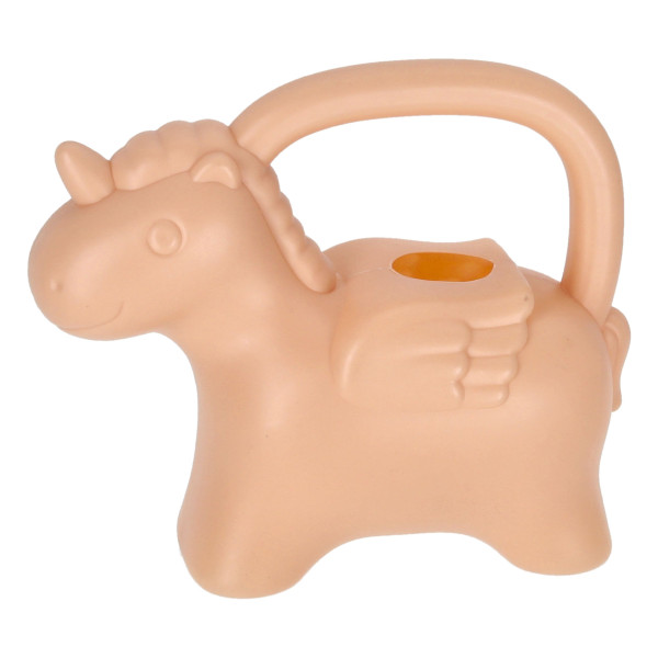 Giesskanne EINHORN in rosa aus Kunststoff