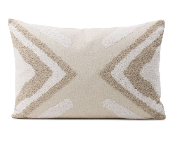 Kissenhülle SCANDIC STYLE in taupe aus Mischgewebe