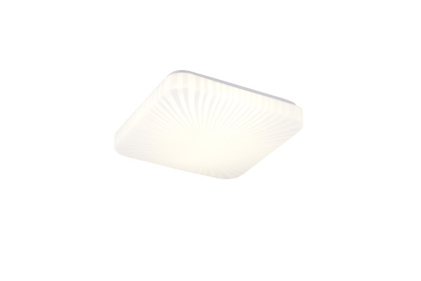 Deckenleuchte LED MANDRIA II in weiß aus Kunststoff