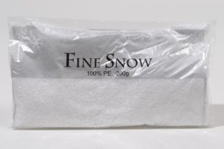 Kunstschneeflocken in weiß aus Kunststoff