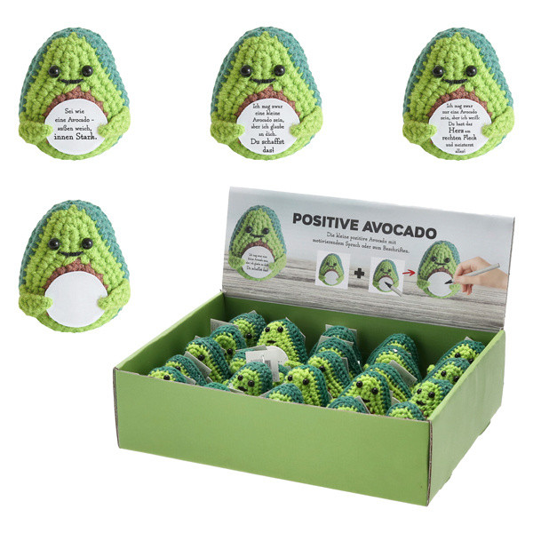 Häkelavokado POSITIVE AVOCADO