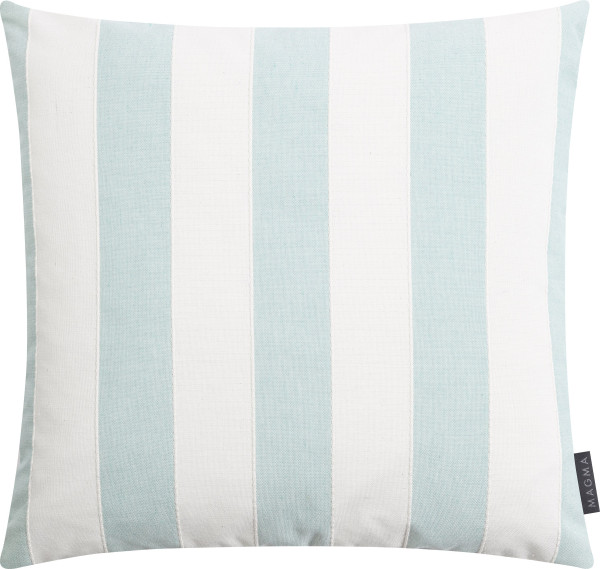 Kissenhülle MARLENE acqua in aqua aus Mischgewebe