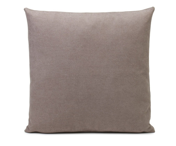 Kissen DARCO taupe in taupe aus Polyester