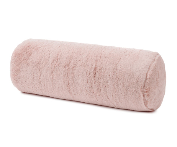 Kissenrolle LA PIT altrosa in Altrosa aus Polyester