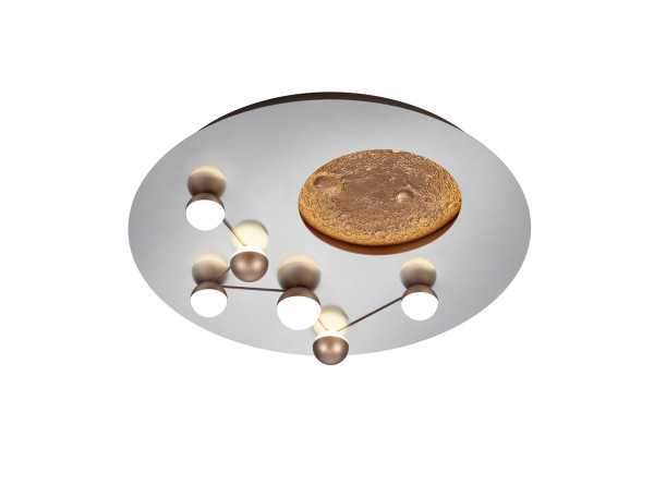 Deckenleuchte ZODIAC in Alu aus Aluminium
