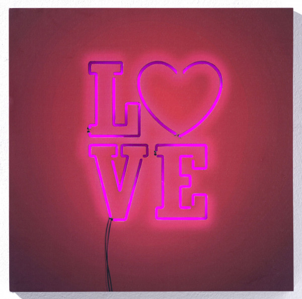 Bild LED LOVE