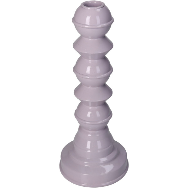 Kerzenhalter STICK flieder in Flieder aus Polyresin