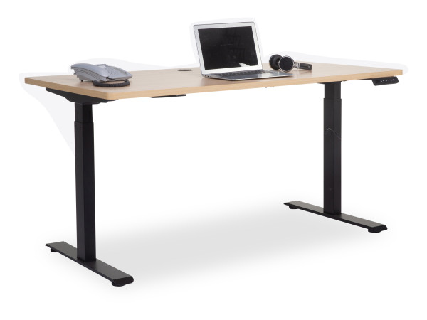 Schreibtisch UPPER in Artisaneiche aus Dekor