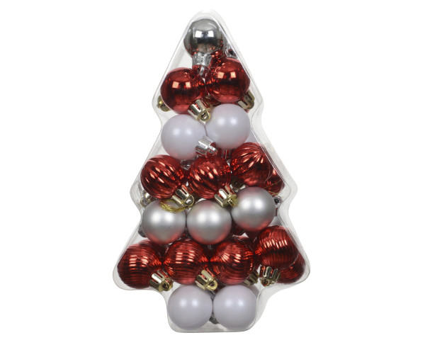Weihnachtskugel-Set X-MAS TREE