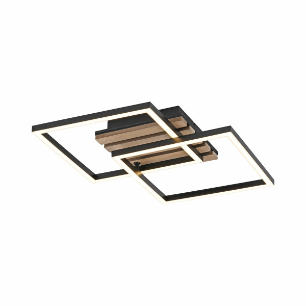 Deckenleuchte AKKUSTIKA LED in mehrfarbig aus Aluminium