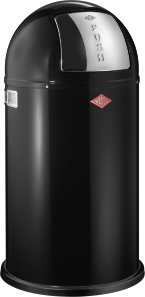 Abfalleimer PUSHBOY, schwarz