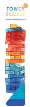 Gesellschaftsspiel TOWER in mehrfarbig aus Kunststoff