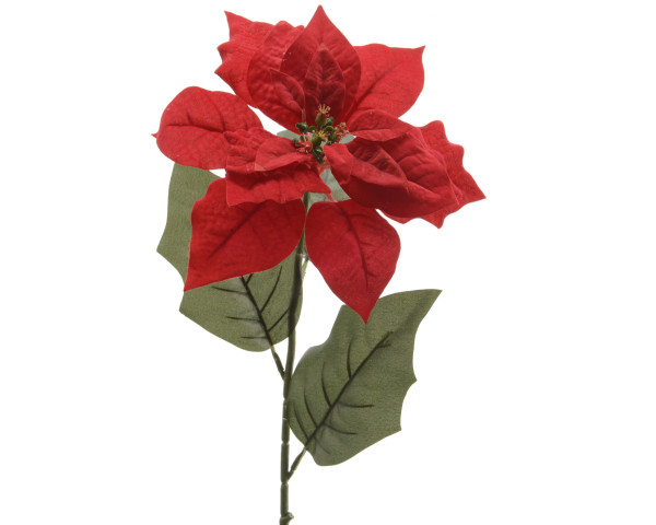 Kunstblume POINSETTIA rot