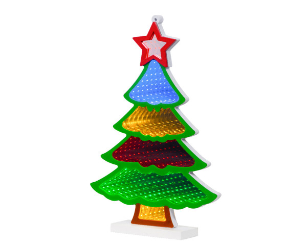 Dekoobjekt LED TREE in mehrfarbig aus Acryl