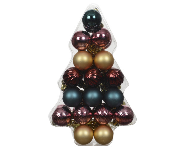 Weihnachtskugel-Set X-MAS TREE