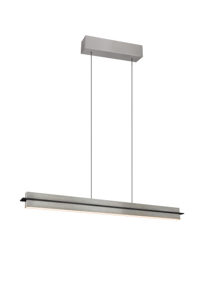 Pendelleuchte LED EMERSON in Nickel aus Metall