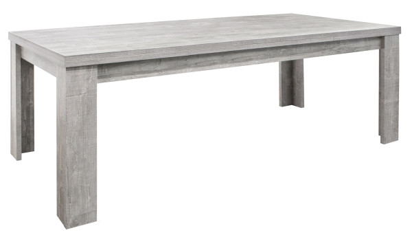 Esstisch MONZI in  Dekor Betonoptik aus Holz