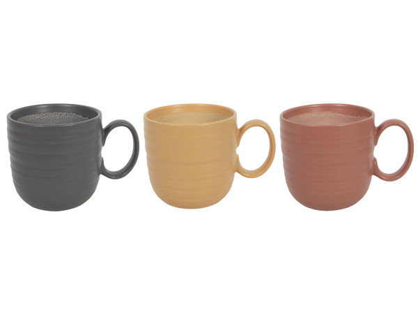 Kaffeebecher OREJA in mehrfarbig aus Keramik