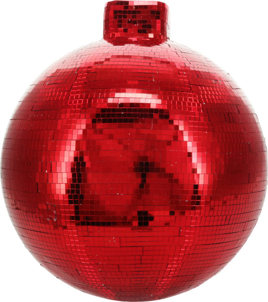 Wanddeko CHRISTMAS BALL in rot aus Glas