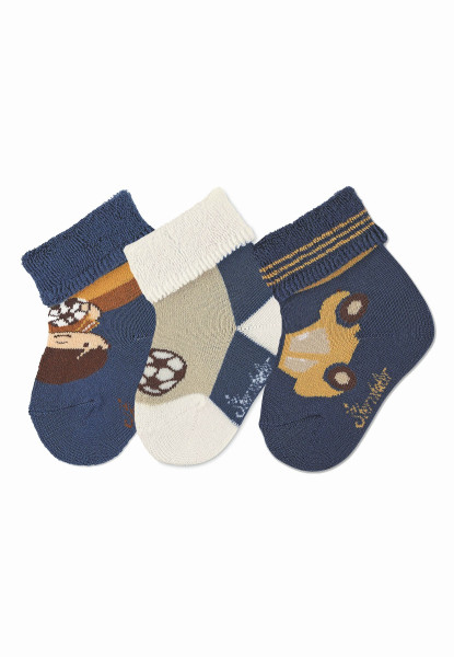 Baby-Motivsocken 3er-Pack