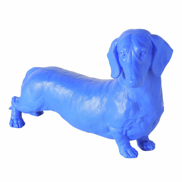 Dekofigur WUFFY blau