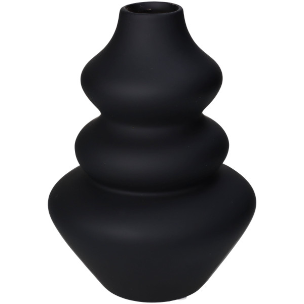 Vase FINE schwarz