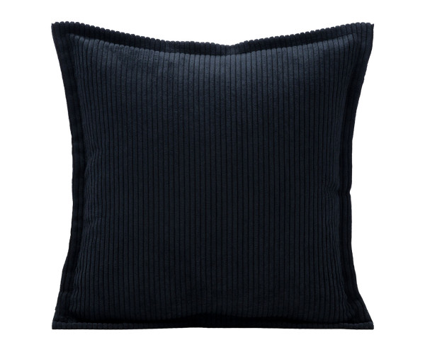 Kissen CAPRI schwarz in schwarz aus Polyester