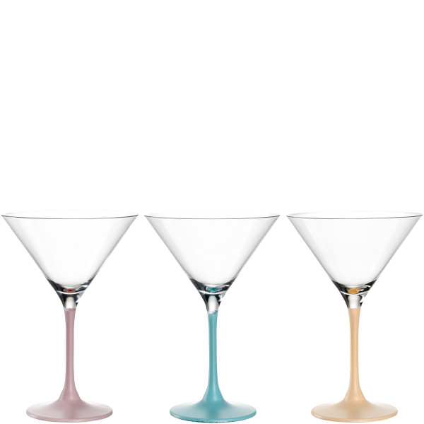 Cocktailglas AMALFI in mehrfarbig aus Glas