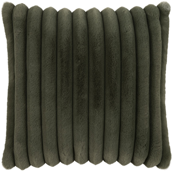 Kissen RAYA salbei in Salbei aus Polyester