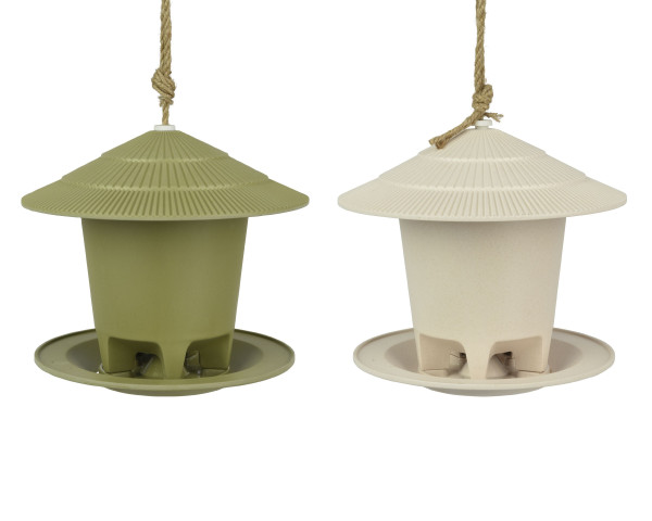 Vogeltränke AVE in mehrfarbig aus Bambus