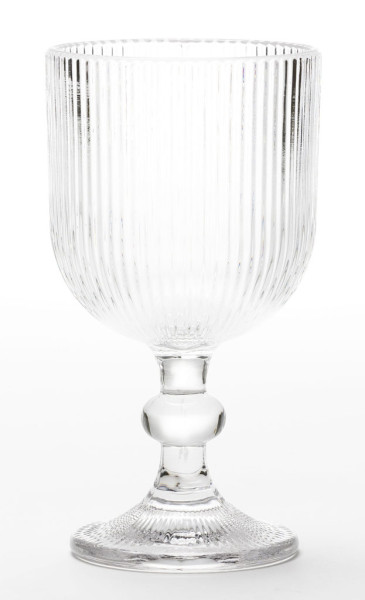 Weinglas SPRIPED in transparent aus Glas