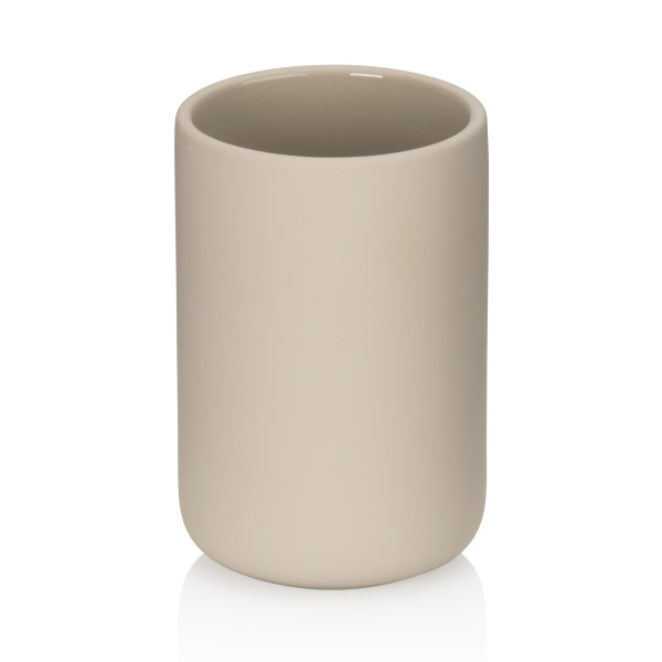 Zahnputzbecher SANA beige