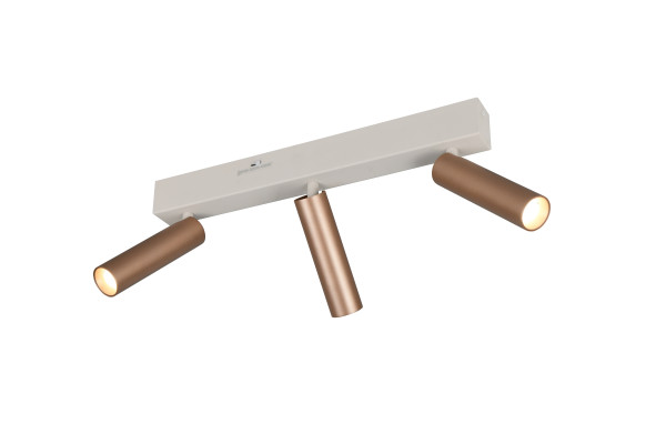 Strahler AMBALA in coffee aus Metall