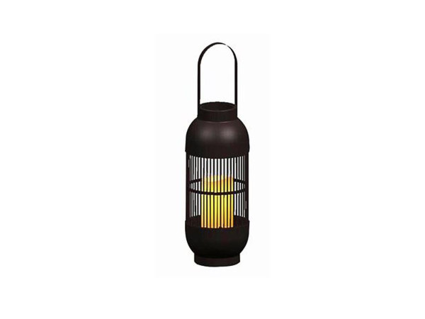 Laterne SOLAR in schwarz