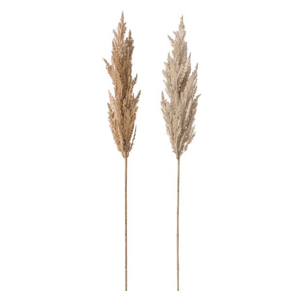 Kunstpflanze PAMPASGRAS in beige aus Kunststoff
