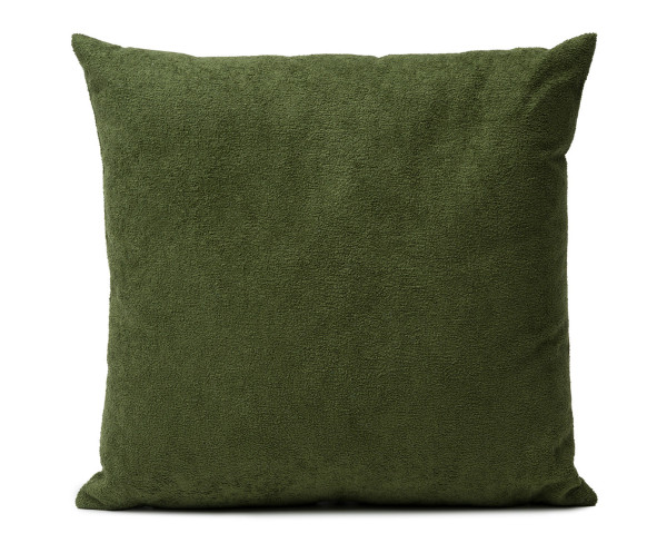 Kissen GERRA dunkelgrün in dunkelgrün aus Polyester