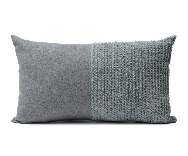 Kissen ELAS silber in silberfarben aus Polyester