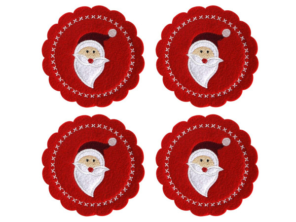 Untersetzer-Set HOLLY JOLLY