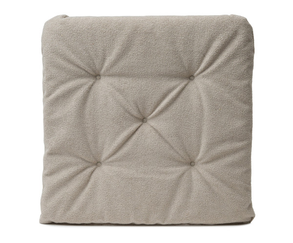 Sitzkissen GERRA taupe in taupe aus Polyester