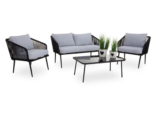 Lounge-Set TAMPA in grau