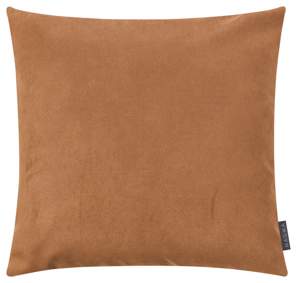 Kissenhülle INDIANA caramel in braun aus Polyester