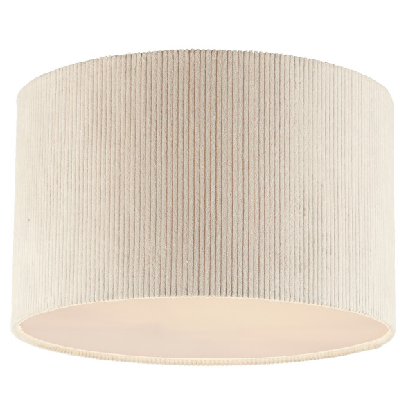 Deckenleuchte DURO in beige aus Materialmix