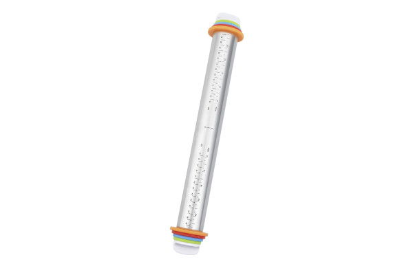 Teigrolle EDELSTAHL in mehrfarbig aus Materialmix