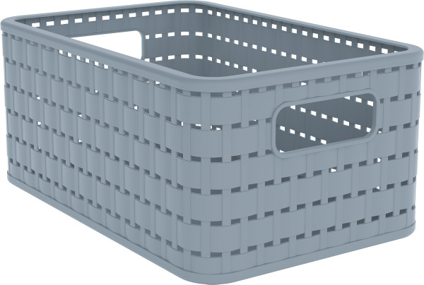 Korb COUNTRY misty blau