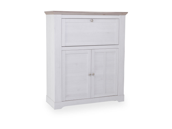 Barkommode self ALETTA in beige aus Dekor
