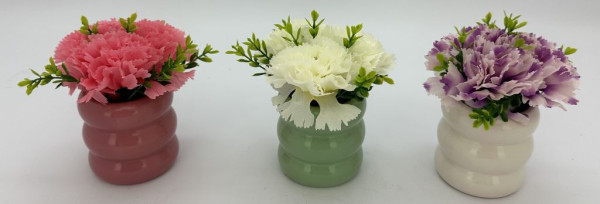 Kunstpflanze MARIA in mehrfarbig aus Materialmix