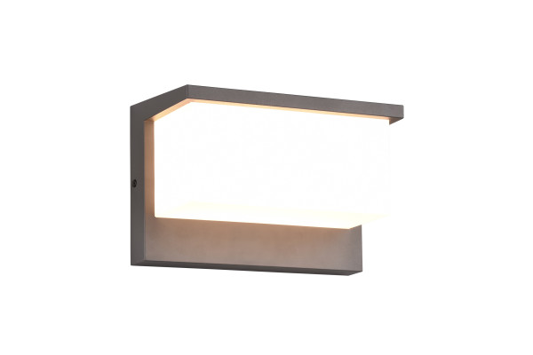 Wandleuchte NESTOS in anthrazit aus Aluminium